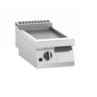gas griddle with smooth plate