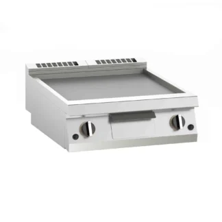 gas griddle with smooth plate