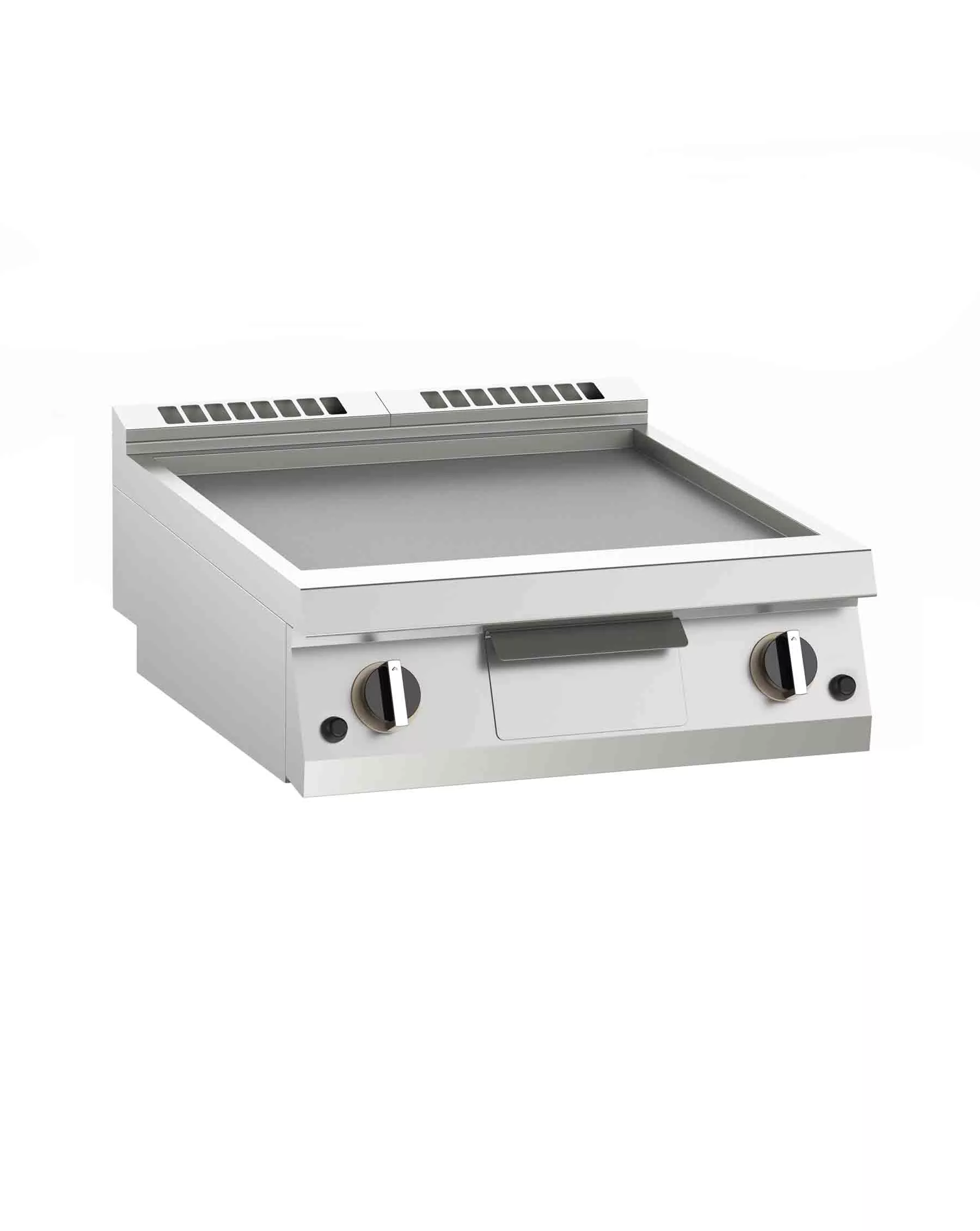 gas griddle with smooth plate