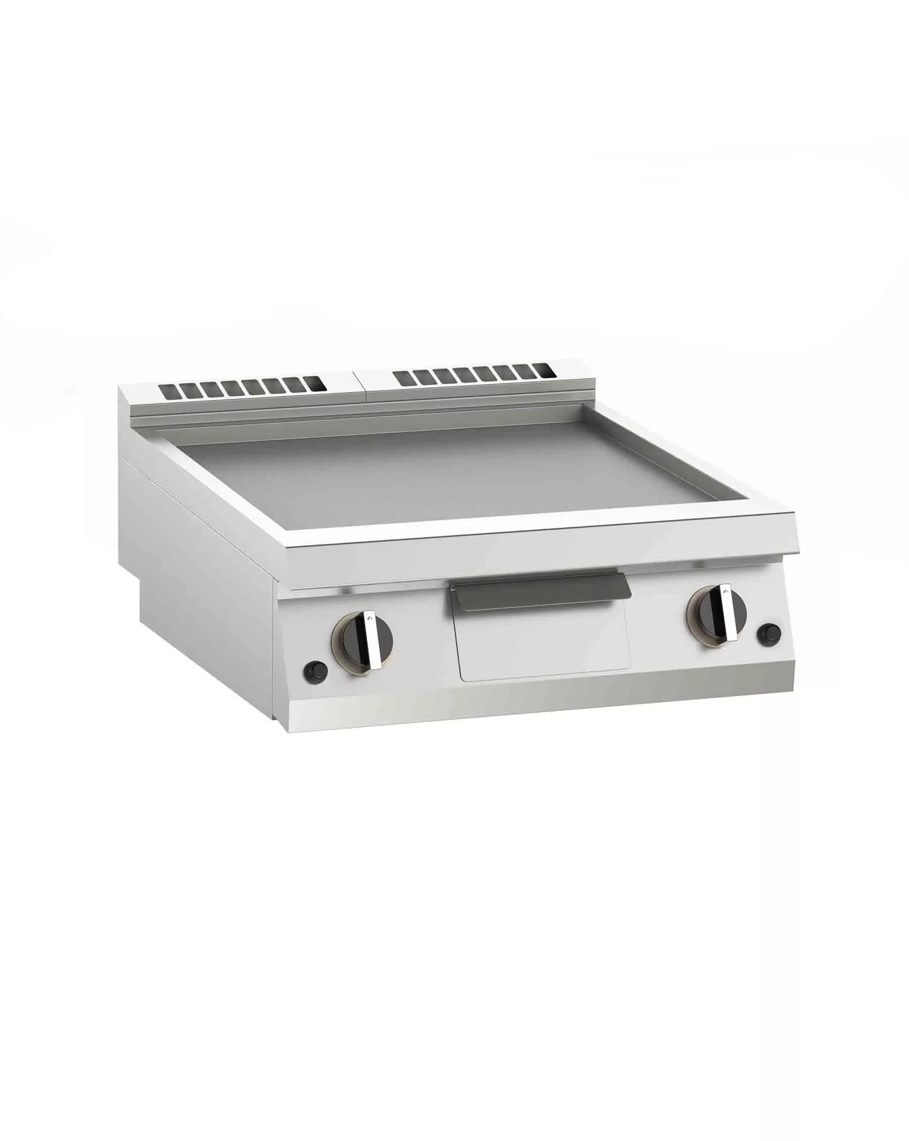 gas griddle with smooth plate
