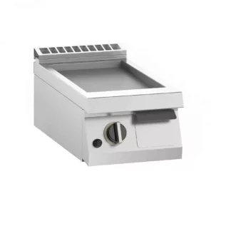 gas griddle with smooth plate