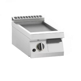 gas griddle with smooth plate