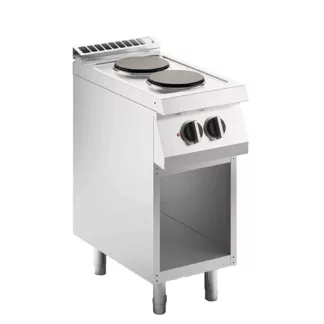 electric range with round plates from silko