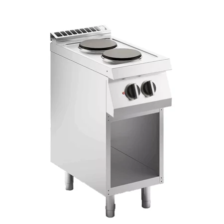 electric range with round plates from silko
