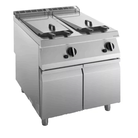 double fryer gas