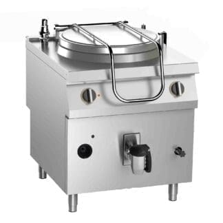 gas boiling pan
