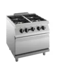4 burner gas range and oven gas type at sawas kitchen