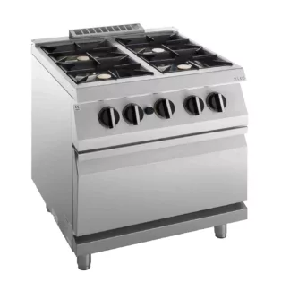 4 burner gas range and oven gas type at sawas kitchen
