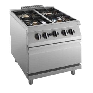 4 burner range with oven gas type