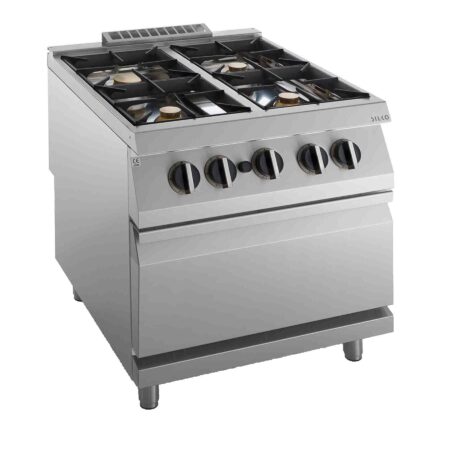 4 burner range with oven gas type