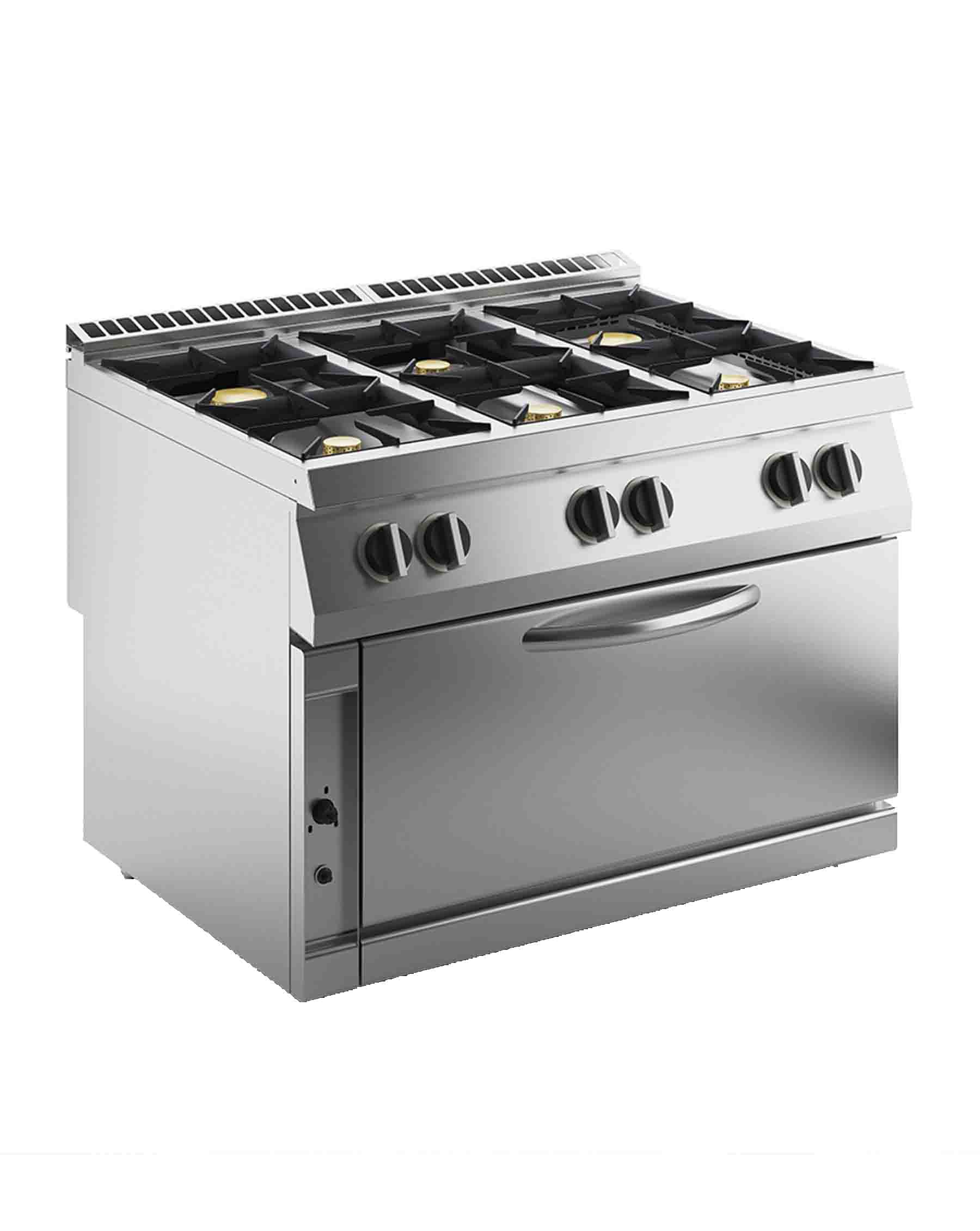 maxi oven and range 6 burners