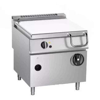 tilting brat pans gas type silko