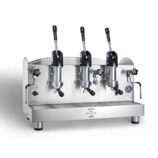 lever dosage 3 group espresso machine