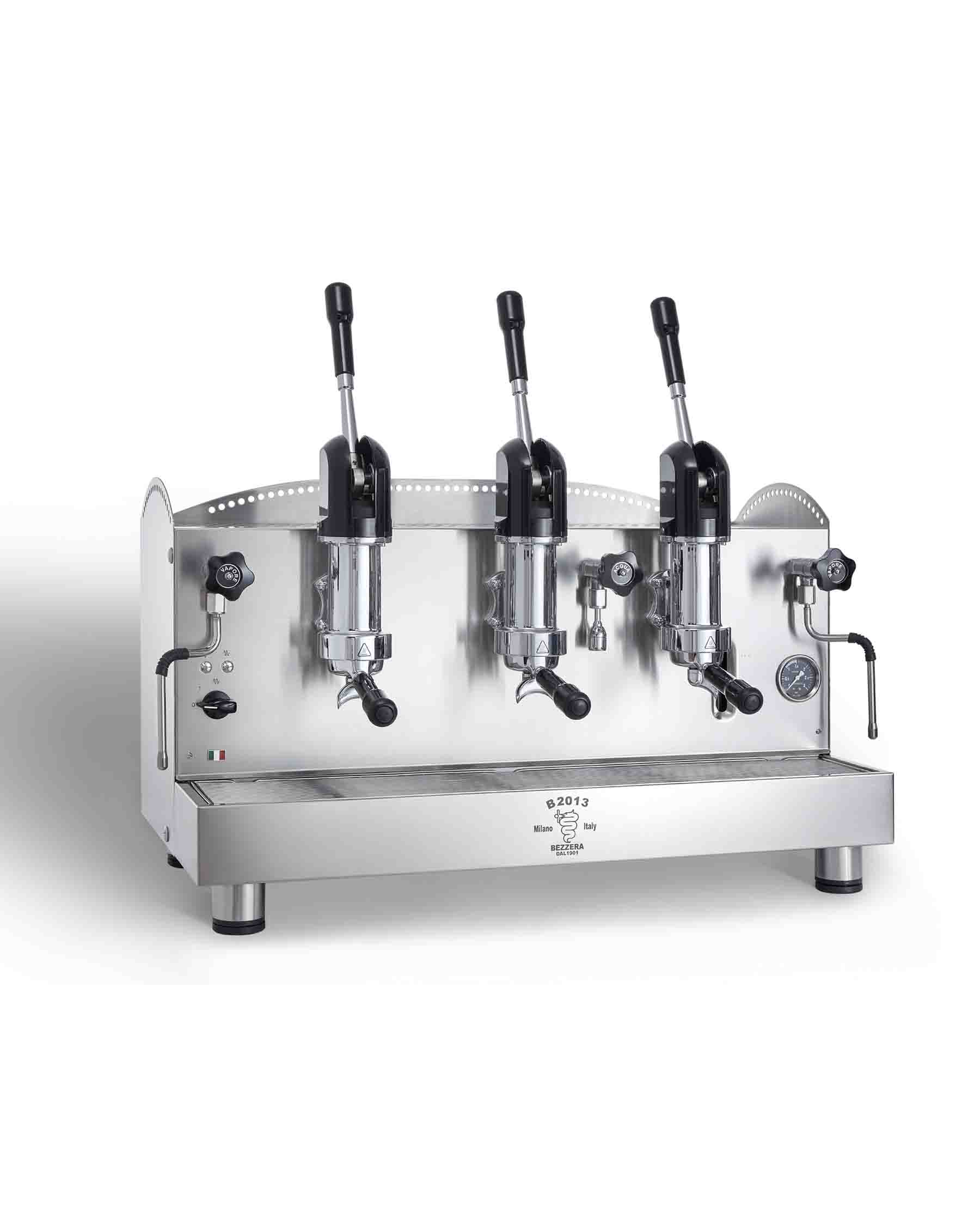lever dosage 3 group espresso machine