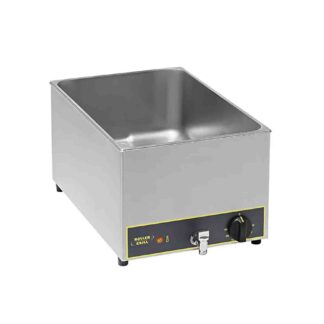 Bain marie with draining tap from sawas kitchen by roller grill